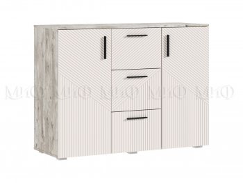 Комод Сильвия, дуб юкон/кашемир (Миф) в Североуральске - severouralsk.mebel-e96.ru