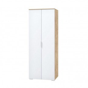 Шкаф для одежды 2х дверный 800 мм Сканди белый (МЛК) в Североуральске - severouralsk.mebel-e96.ru | фото