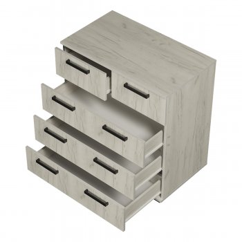 Комод Стандарт №5 NEW крафт белый (БТС) в Североуральске - severouralsk.mebel-e96.ru