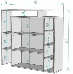 Стеллаж S36 (ДМ) в Североуральске - severouralsk.mebel-e96.ru