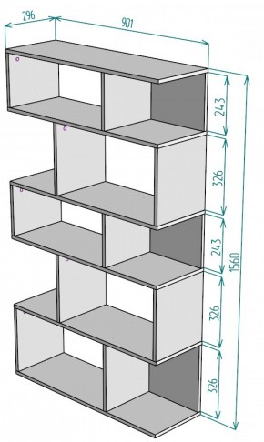 Стеллаж S5 (ДСС) в Североуральске - severouralsk.mebel-e96.ru