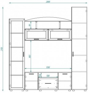 Стенка ТВА-14 в Североуральске - severouralsk.mebel-e96.ru