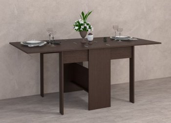 Стол-книжка ЛДСП Венге (Диал) в Североуральске - severouralsk.mebel-e96.ru