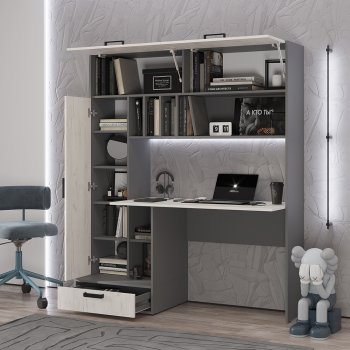 Стол компьютерный Техно графит/крафт  (БТС) в Североуральске - severouralsk.mebel-e96.ru