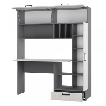 Стол компьютерный Техно графит/крафт  (БТС) в Североуральске - severouralsk.mebel-e96.ru