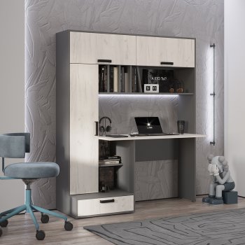 Стол компьютерный Техно графит/крафт  (БТС) в Североуральске - severouralsk.mebel-e96.ru