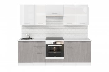 Кухонный гарнитур Терция базис 2400 мм (Герда) в Североуральске - severouralsk.mebel-e96.ru