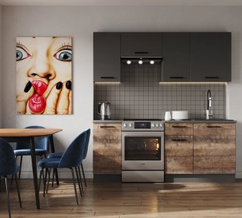 Кухонный гарнитур Трансильвания 2000 мм в Североуральске - severouralsk.mebel-e96.ru