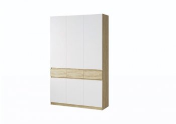 Шкаф 1500 мм Турин ЛДСП крафт/белый шагрень (ВВР) в Североуральске - severouralsk.mebel-e96.ru