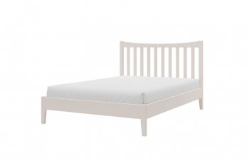 Кровать из массива Виола льняной (БМ) в Североуральске - severouralsk.mebel-e96.ru