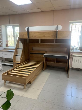 Кровать-чердак Омега-3 комп.2 в Североуральске - severouralsk.mebel-e96.ru