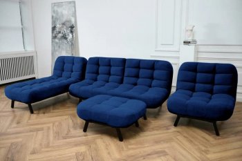 Диван Абри Синий в Североуральске - severouralsk.mebel-e96.ru